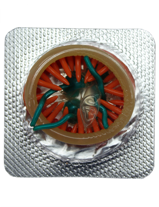 Насадка стимулирующая Extender «Жгучий мачо» с эластичными усиками