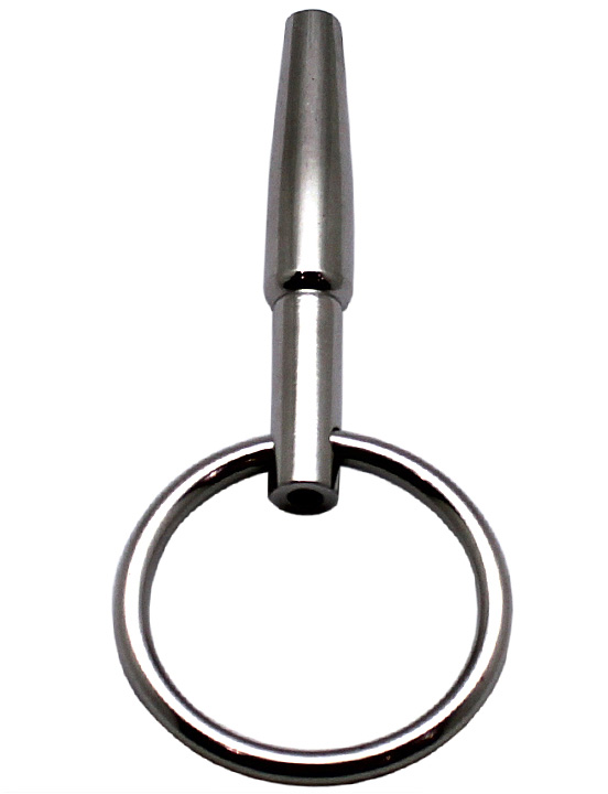 Зонд для пениса с кольцом, 5x75(45) мм