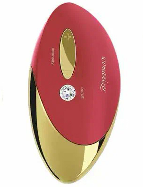 Стимулятор клитора Womanizer W500, красный