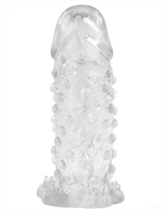 Насадка рельефная, прозрачная, 40x180 мм