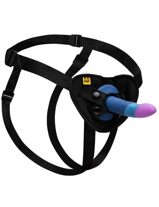 Страпон Romp Piccolo Pegging Kit: фаллоимитатор + пояс