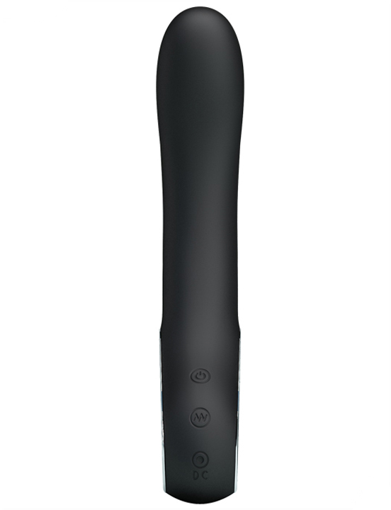 Вибратор ALSTON, 12 видов вибрации, чёрный, 35x197 мм