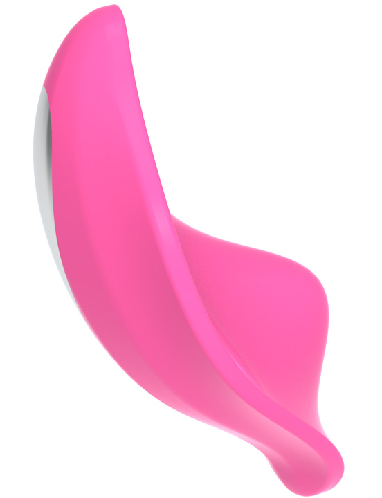 Вибромассажёр Eroticon Berg в трусики с пультом, розовый