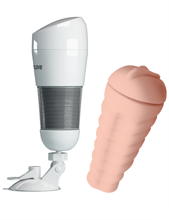 Мастурбатор Hedy в корпусе на присоске, вагина