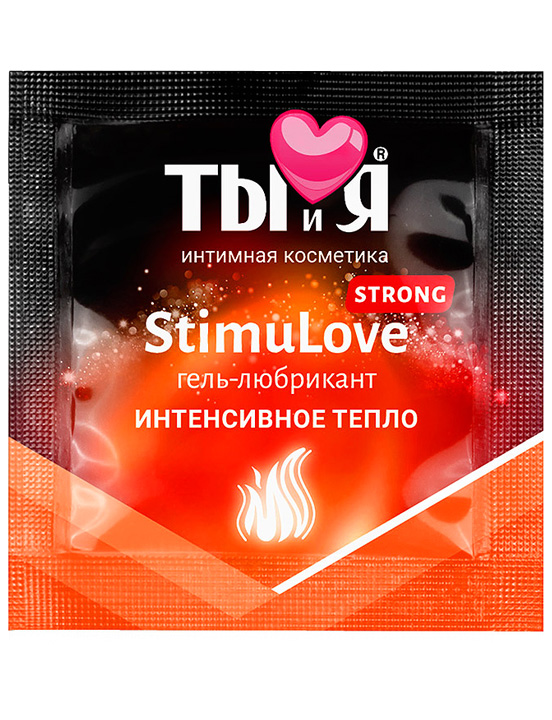 Гель-лубрикант StimuLove Strong для усиленнной стимуляции и возбуждения, 4 г
