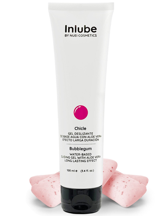 Лубрикант с алоэ вера и ароматом жвачки Nuei Inlube, 100 мл