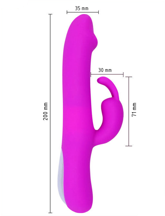 Вибратор серии Natural Motion с фрикционным движением, 35x200 мм