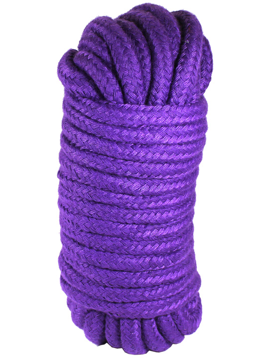 Верёвка для бондажа и декоративной вязки, фиолетовая, 10 м