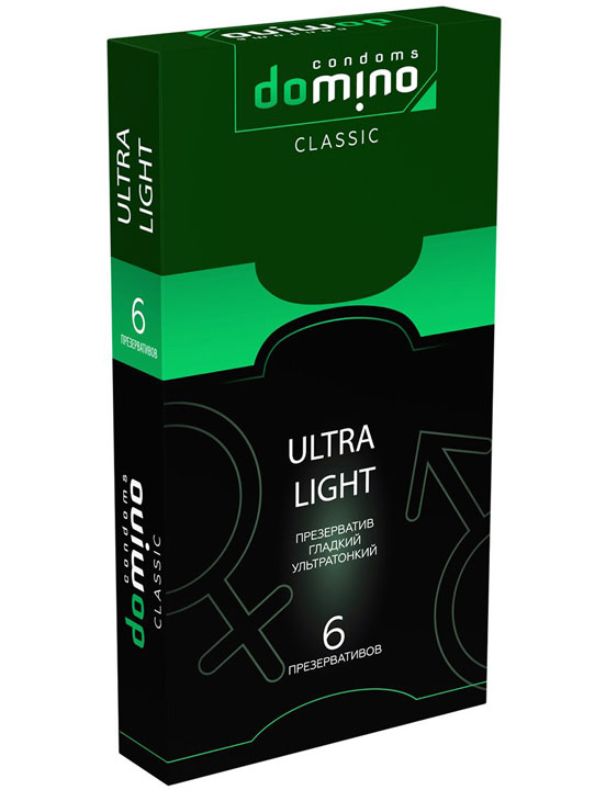 Презервативы DOMINO CLASSIC Ultra Light, 6 шт.