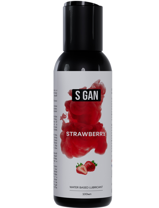 Лубрикант для орального секса SGAN Sensual со вкусом клубники 100 мл