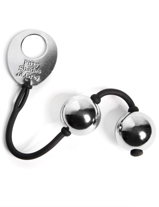 Вагинальные шарики Fifty Shades of Grey Inner Goddess, тяжёлые, металл