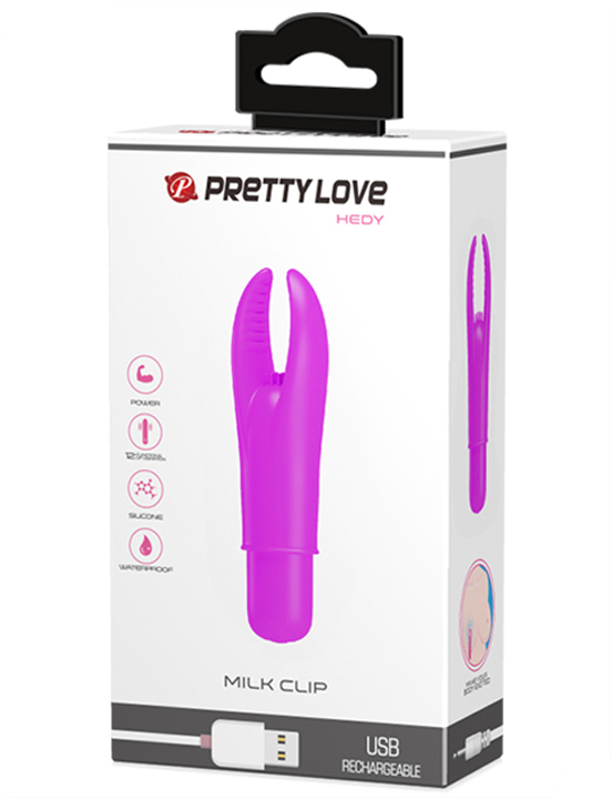 Мини-вибратор HEDY с памятью, 12 видов вибрации, 26x99 мм