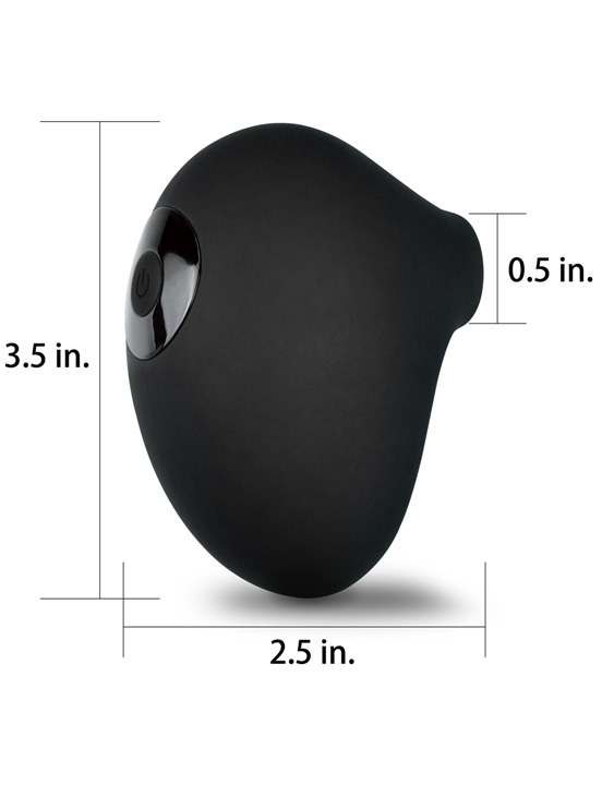 Клиторальный стимулятор O-Sensual Oral Ama, чёрный