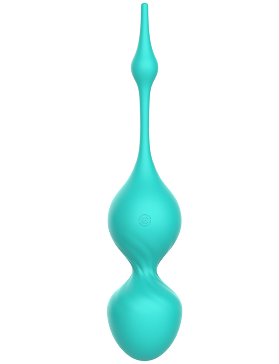 Виброшарики ELSA с пультом, жидкий силикон, 10+3 режимов, 201x38 мм