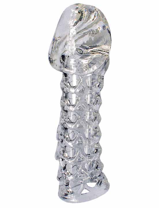 Насадка с головкой, закрытая, прозрачная, 34x120 мм