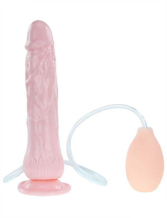 Фаллоимитатор ErosFOUNTAIN с имитацией семяизвержения, 40x205 мм