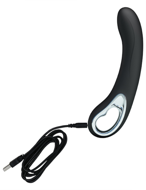 Вибратор ALSTON, 12 видов вибрации, чёрный, 35x197 мм