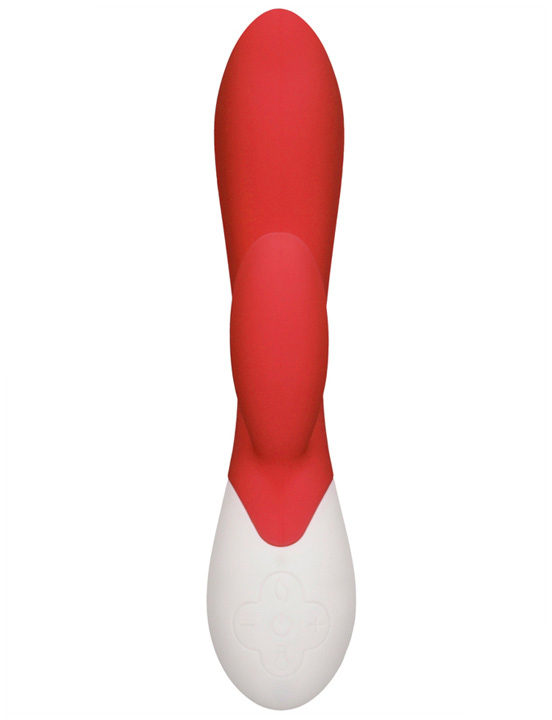 Вибратор-кролик Passion с функцией нагрева, USB, 38x208 мм