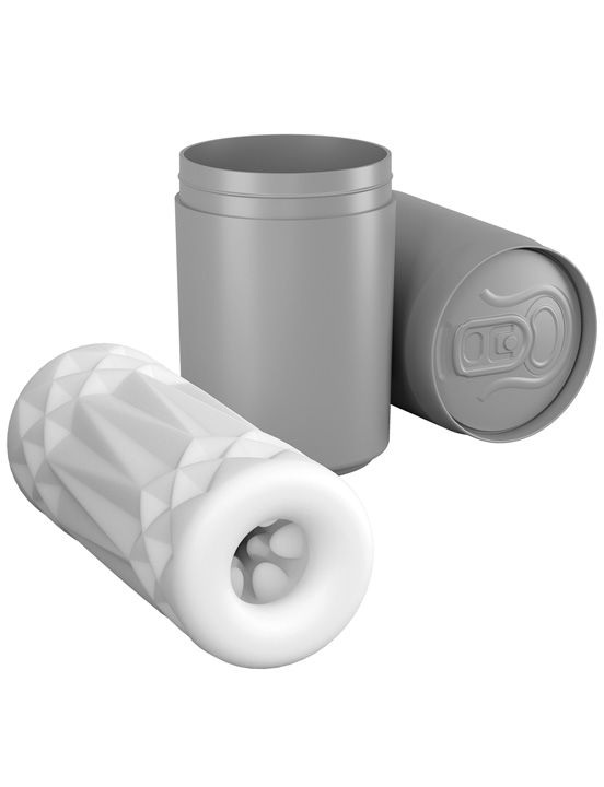 Мастурбатор компактный Fine Lady в банке 