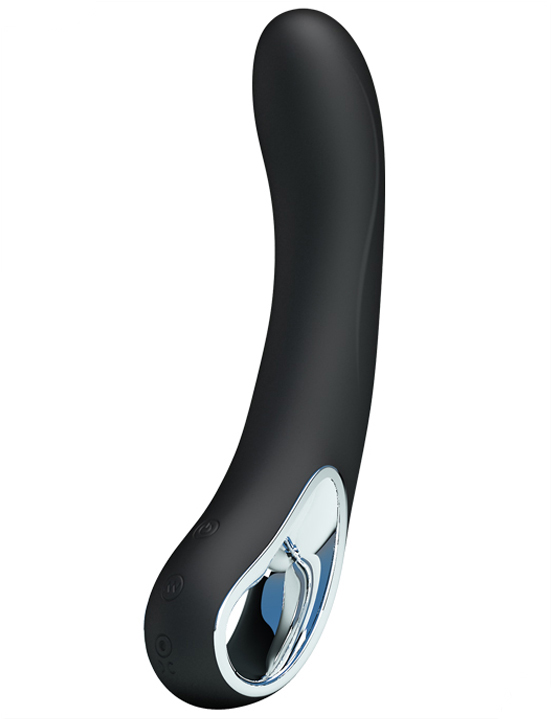 Вибратор ALSTON, 12 видов вибрации, чёрный, 35x197 мм