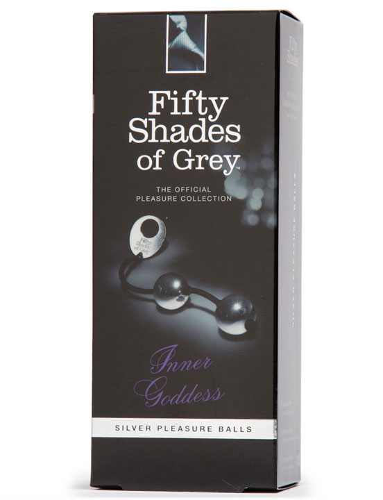 Вагинальные шарики Fifty Shades of Grey Inner Goddess, тяжёлые, металл
