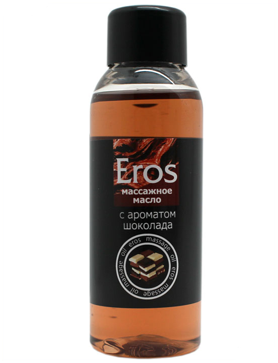 Массажное масло EROS TASTY с ароматом шоколада, 50 мл