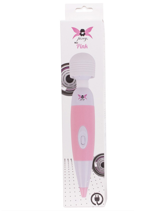 Вибромассажёр Pixey Wand Mini - Pink Edition, 45х250 мм