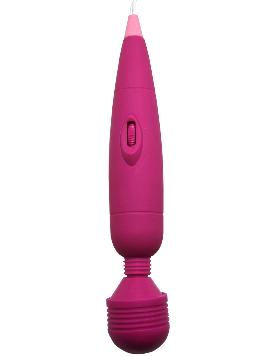 Супервибратор Eroticon BDSM для принудительного оргазма, розовый, 45x255 мм