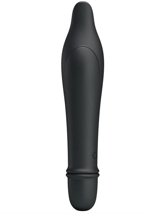 Мини-вибратор EDWARD, 10 видов вибраций, чёрный, 29x145 мм