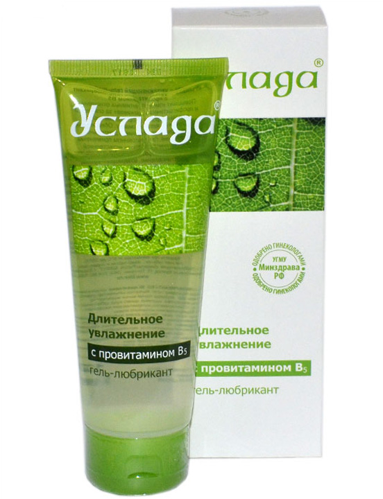Гель-лубрикант «Услада» с провитамином В5, 120 г