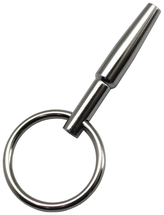 Зонд для пениса с кольцом, 5x75(45) мм
