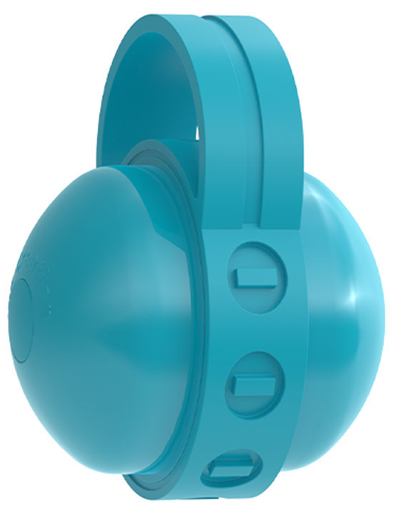 Вибратор клиторальный Cute Bullet, USB, зелёный, 46x30 мм