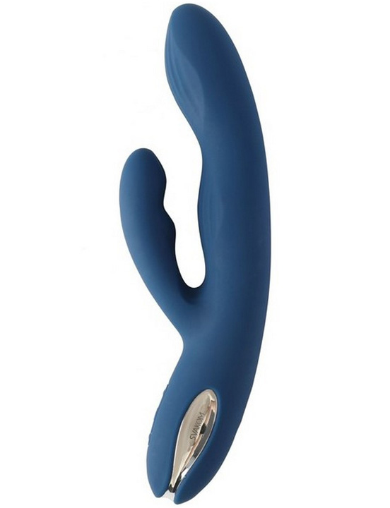 Вибростимулятор Aylin Dark Blue, тёмно-синий