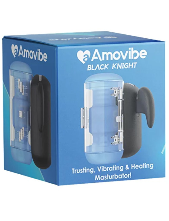 Инновационный робот-мастурбатор Black Knight с функциями пенетрации, вибрации и нагрева