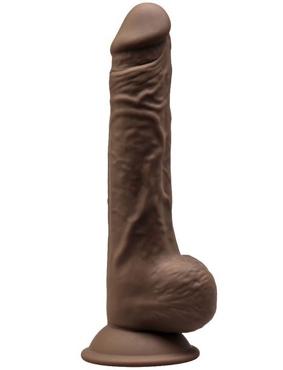 Фаллоимитатор SILEXD Model 3, коричневый, 7"