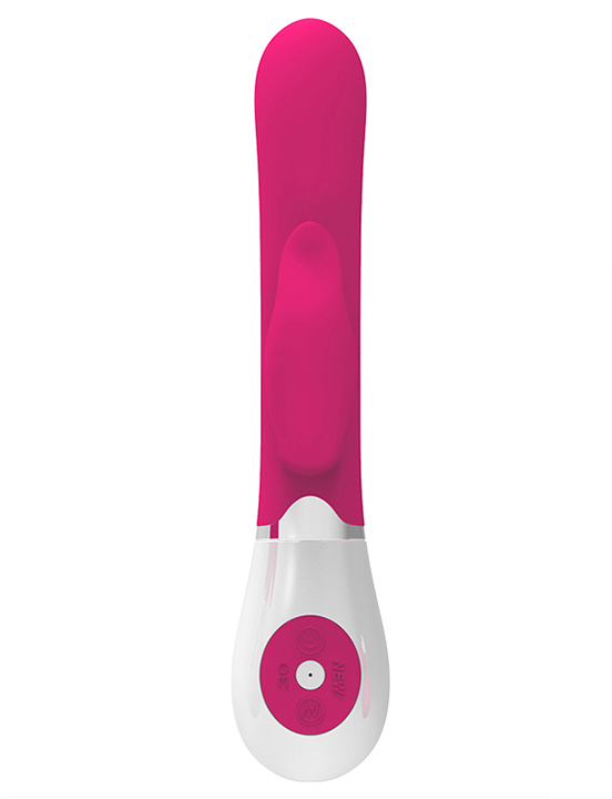 Вибратор Felix, 30 видов вибрации, розовый, 32x205 мм