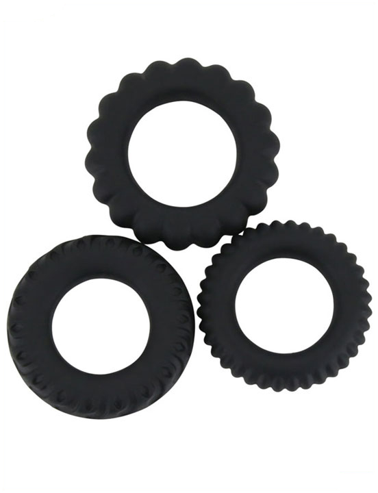 Набор эрекционных колец Titan, 36, 39, 42 мм