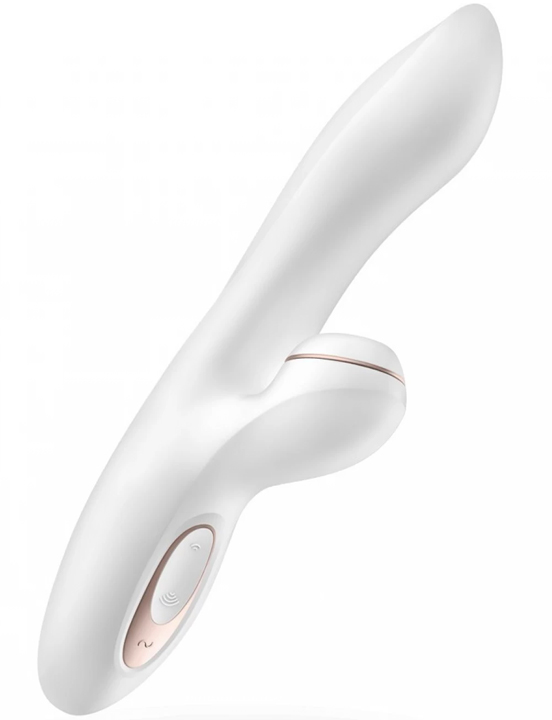 Вибромассажёр Satisfyer Pro G-Spot Rabbit с вакуумно-волновой клиторальной стимуляцией