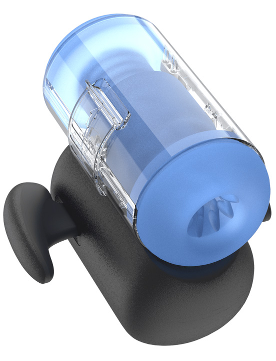 Инновационный робот-мастурбатор Black Knight с функциями пенетрации, вибрации и нагрева