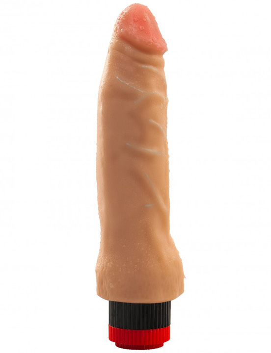 Вибромассажёр с ионами серебра, телесный, 40x165 мм