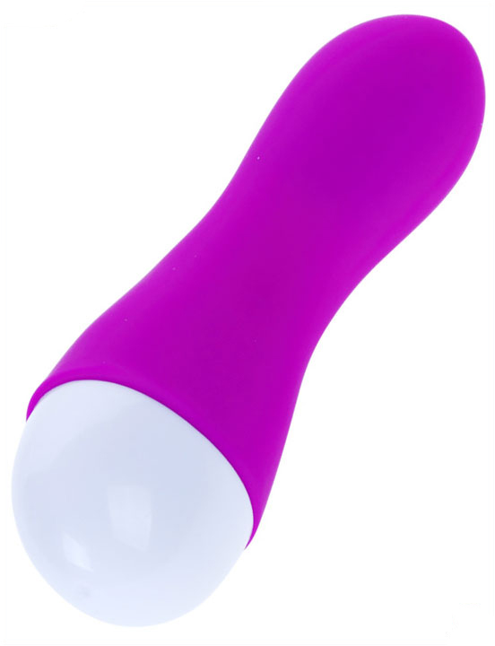 Мини-вибратор IAN с белым пультом, 30 видов вибрации, 30x125 мм