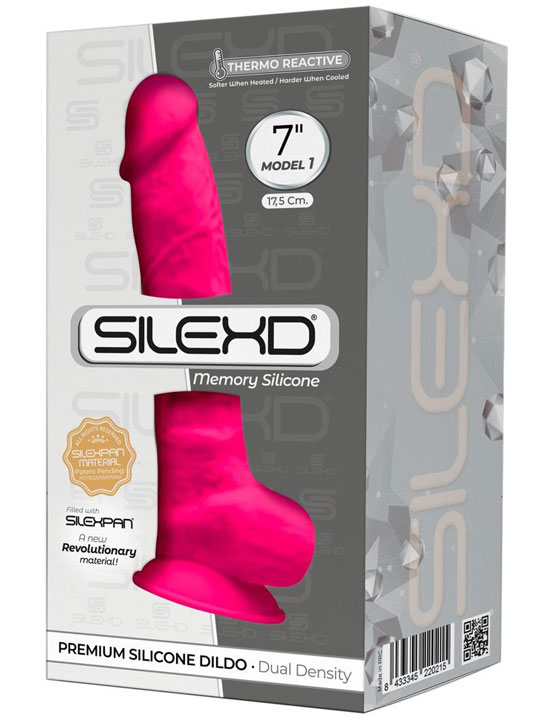 Фаллоимитатор SILEXD Model 1, фуксия, 7"