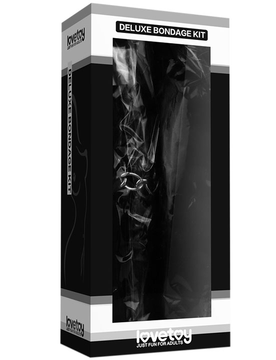 Набор БДСМ Deluxe Bondage Kit (наручники, тиклер, кляп-шар)