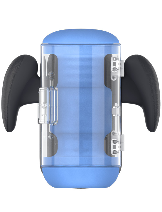 Инновационный робот-мастурбатор Black Knight с функциями пенетрации, вибрации и нагрева