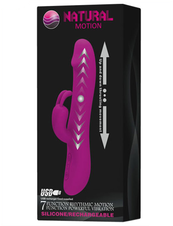 Вибратор серии Natural Motion с фрикционным движением, 35x200 мм