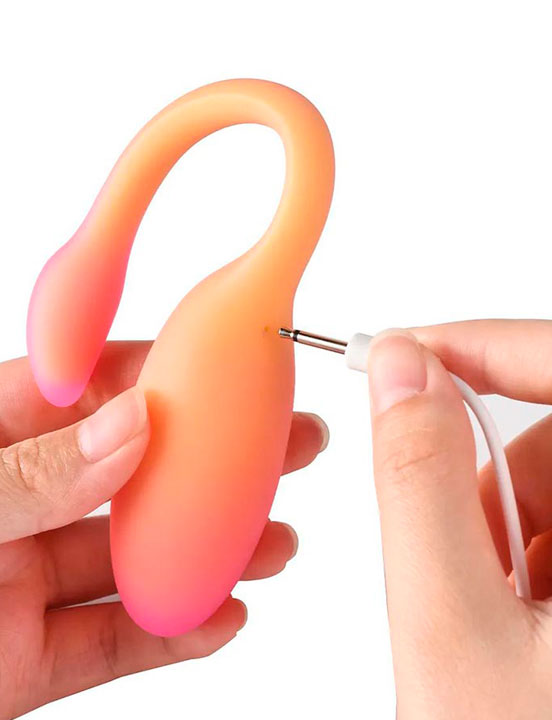 Вибратор Magic Motion Flamingo Max, оранжевый