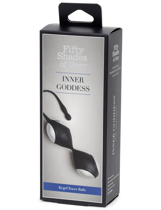Вагинальные шарики Fifty Shades of Grey Inner Goddess Kegel Toner, черный