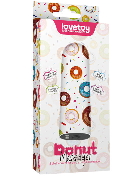 Минивибратор Donut пережаряжаемый