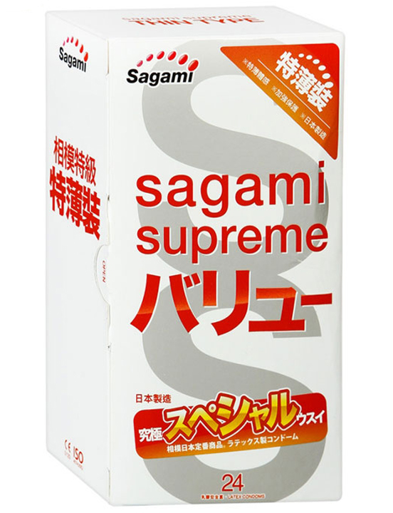 Презервативы Sagami Xtreme 0.04, тонкие, 24 шт.