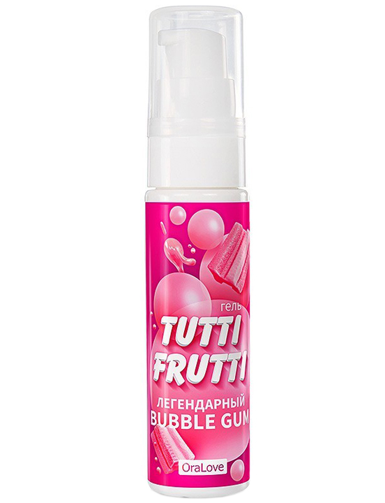 Гель-лубрикант «Tutti-Frutti Bubble Gum» 30 г
